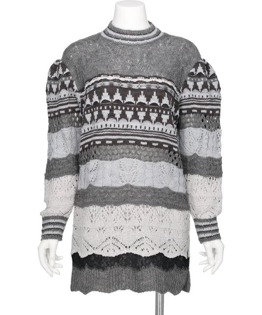 ODAKHA（オダカ）STILL CRAZY PUFF KNIT