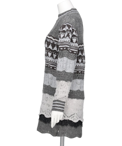 STILL CRAZY PUFF KNIT