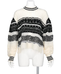 ODAKHA（オダカ）STILL CRAZY KNIT SHORT