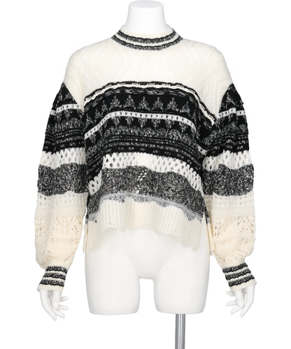 ODAKHA（オダカ）STILL CRAZY KNIT SHORT