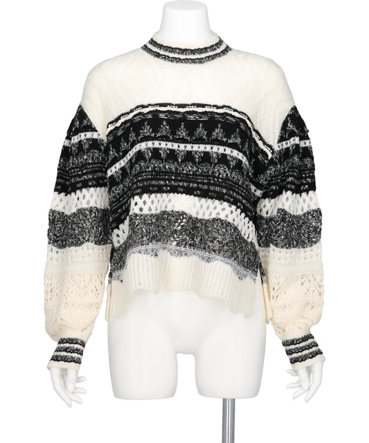 ODAKHA（オダカ）STILL CRAZY KNIT SHORT