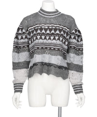 ODAKHA（オダカ）STILL CRAZY KNIT SHORT