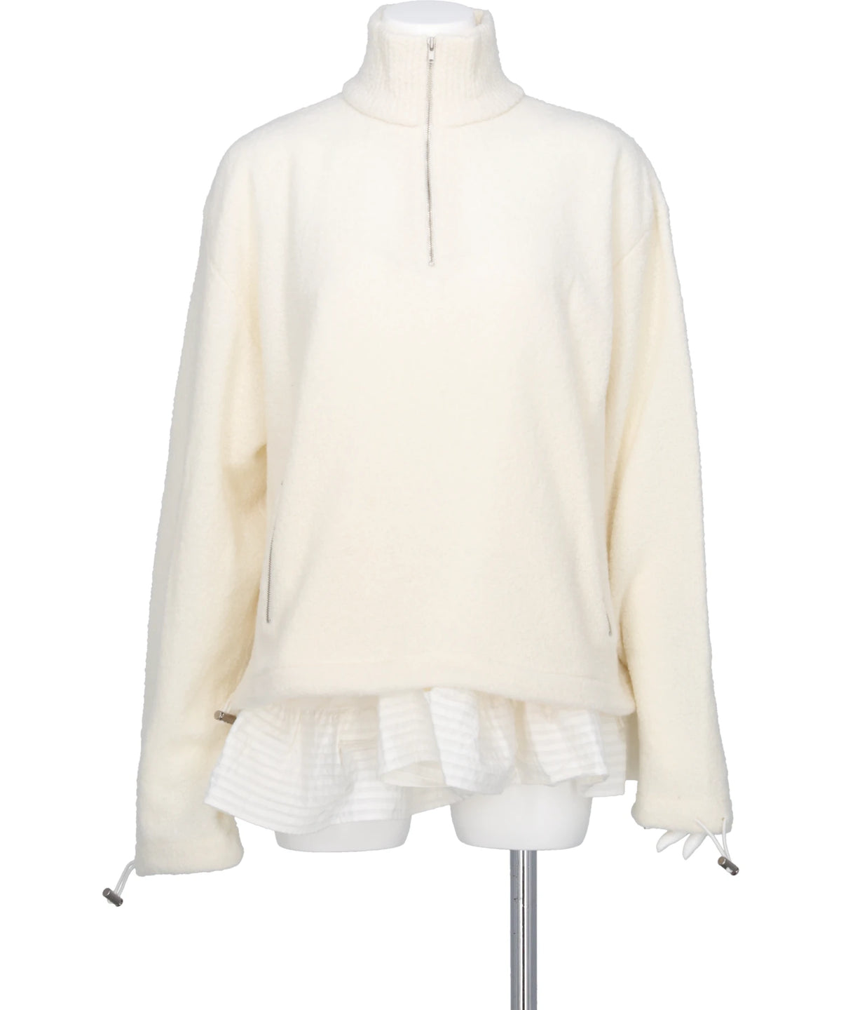 RIV NOBUHIKO(リブ ノブヒコ)OAKHILL FRILL KNIT TOP