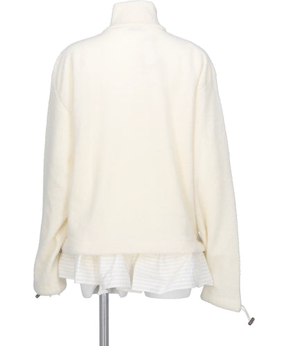 OAKHILL FRILL KNIT TOP