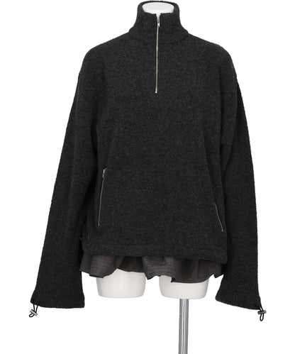 RIV NOBUHIKO(リブ ノブヒコ)OAKHILL FRILL KNIT TOP