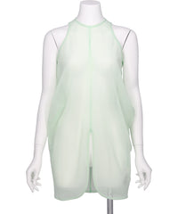Mame Kurogouchi(マメクロゴウチ) 2026SS DRAPED JERSEY SHEER SLEEVELESS TOP MM26SS-JS090