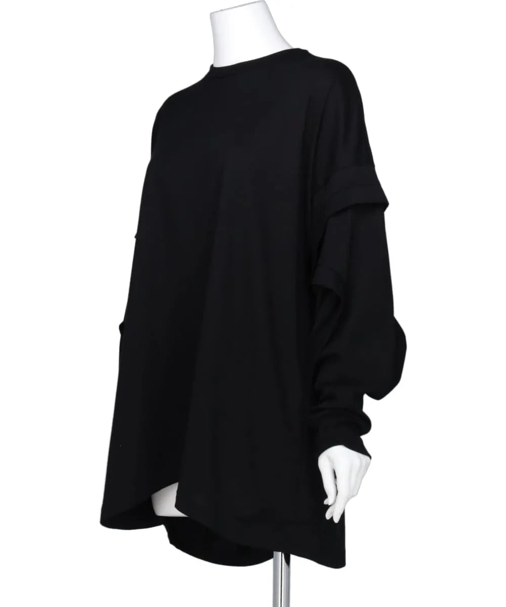 SUPIMA JERSEY CURVE SEAM LONG TEE