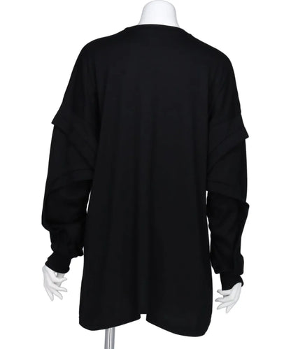 SUPIMA JERSEY CURVE SEAM LONG TEE