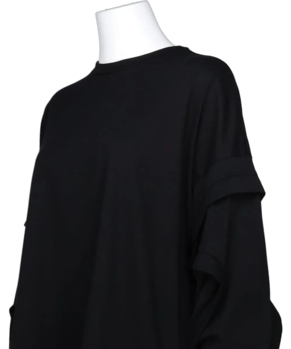 SUPIMA JERSEY CURVE SEAM LONG TEE