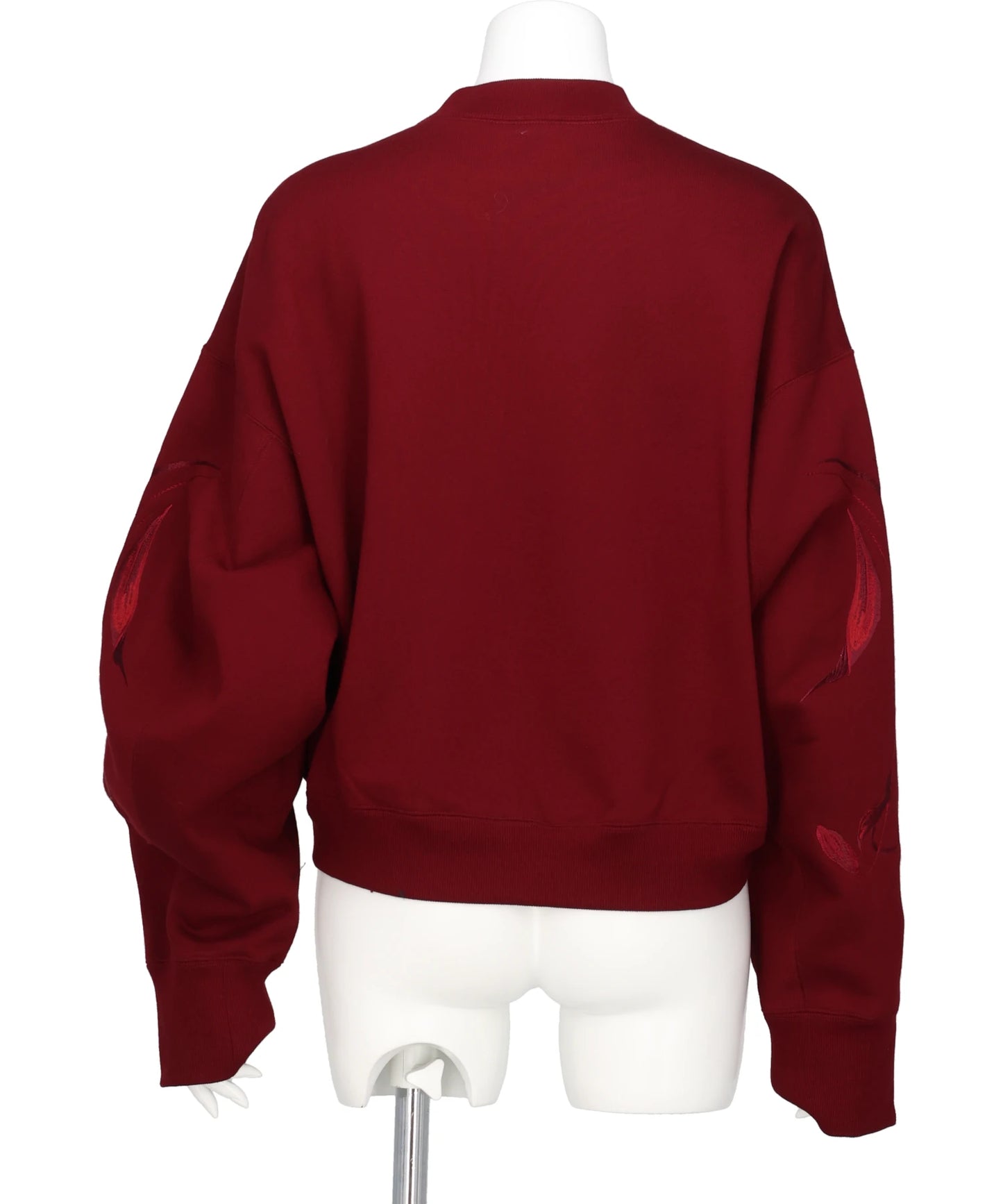 FLORAL MOTIF EMBROIDERED SWEATSHIRTS