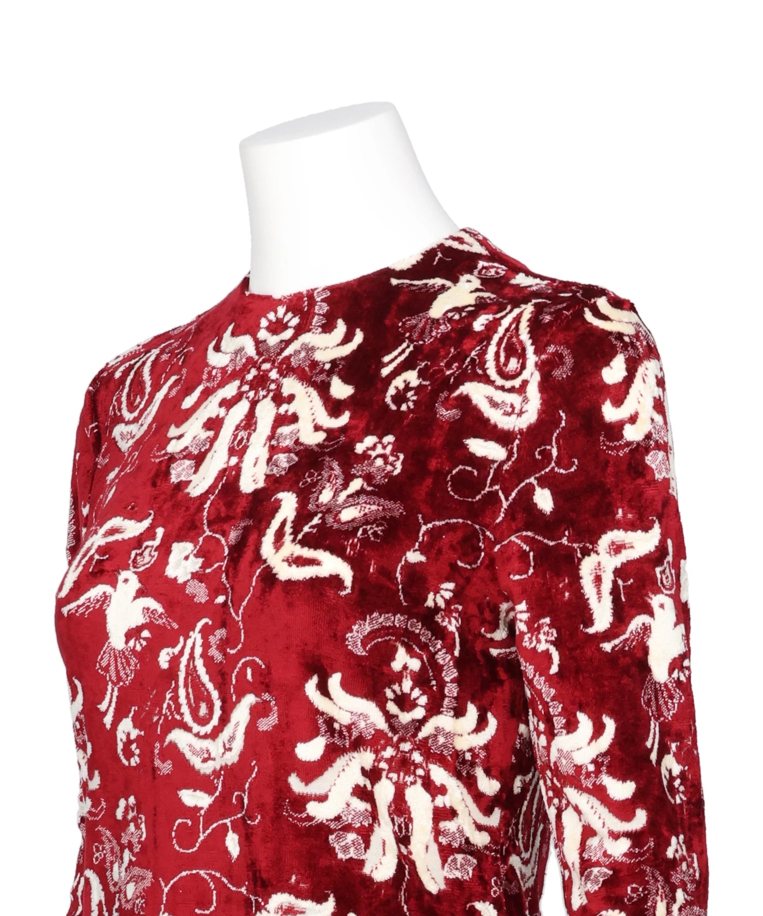 Mame Kurogouchi(マメクロゴウチ) VELOUR JERSEY TOP – MIDWEST