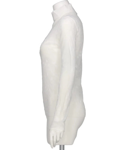 KNITTED HIGH NECK TOP