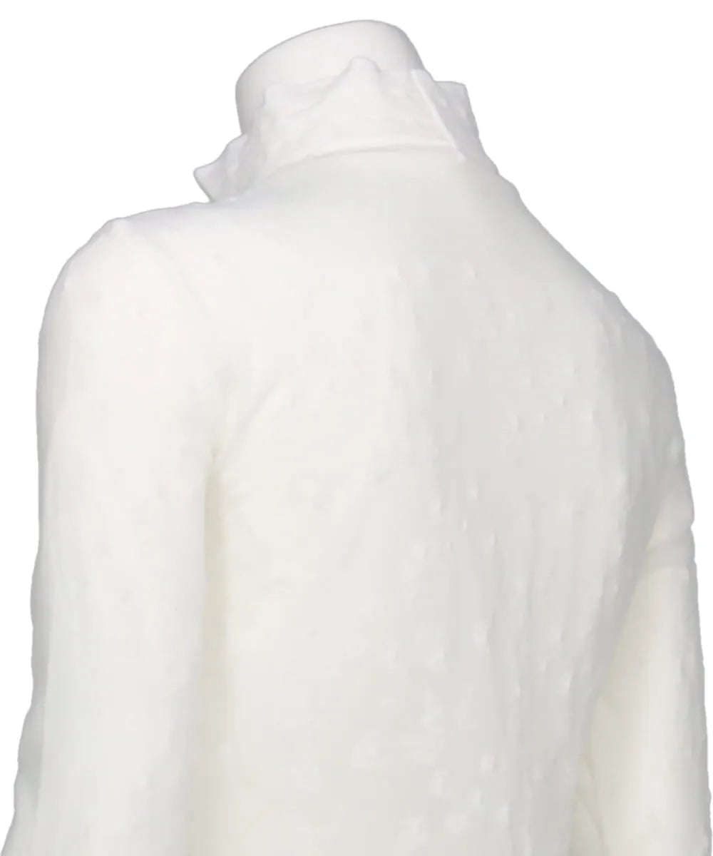 KNITTED HIGH NECK TOP