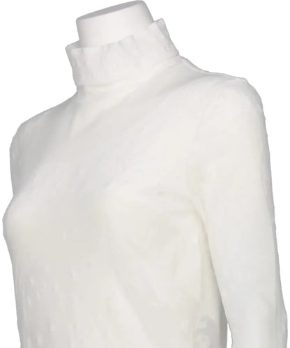 KNITTED HIGH NECK TOP