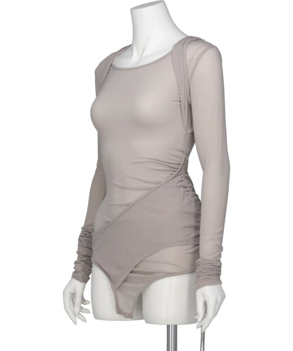 STRETCH LAYERED LONG SLEEVE