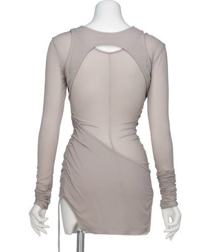 STRETCH LAYERED LONG SLEEVE