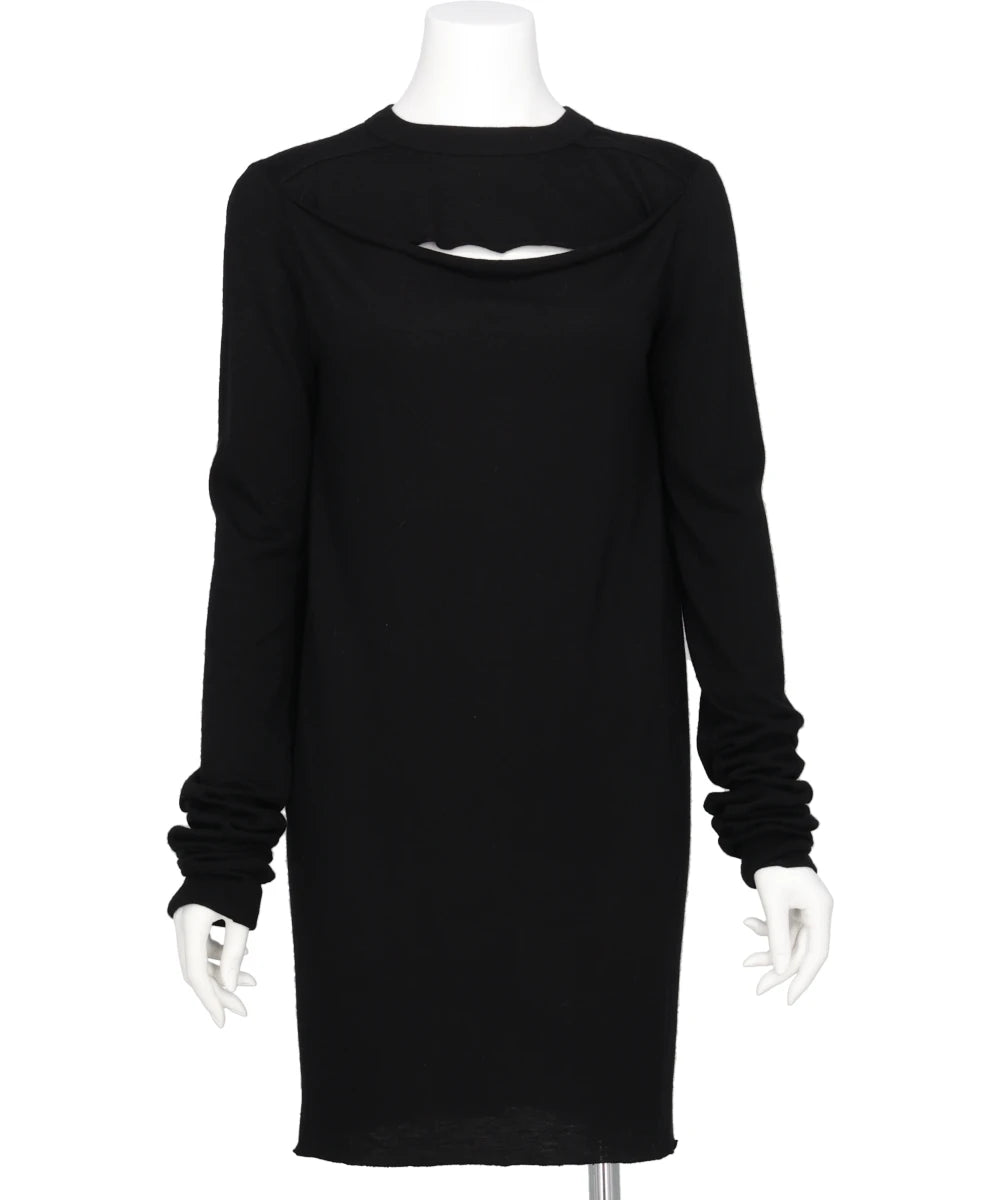 SLASHED LEVEL LS T - BLACK