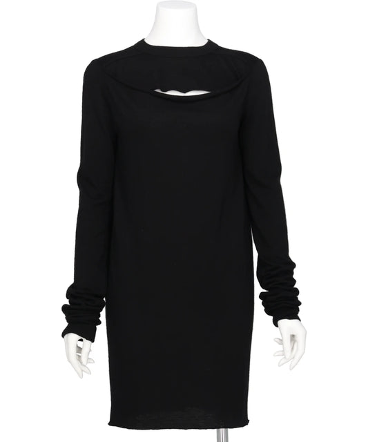 SLASHED LEVEL LS T - BLACK