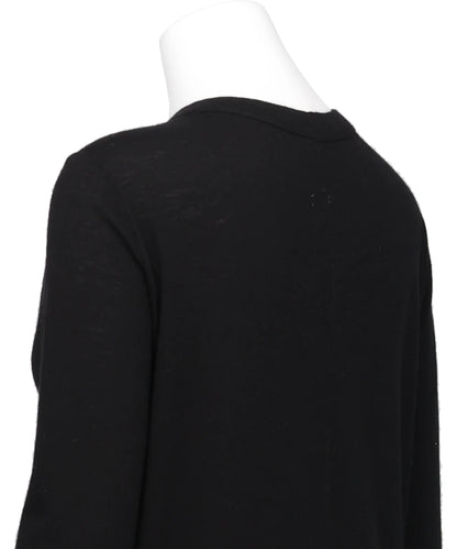 SLASHED LEVEL LS T - BLACK