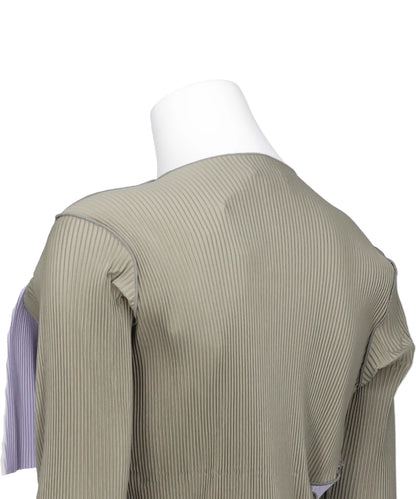 SPIRAL WAVE LONG SLEEVE TOP