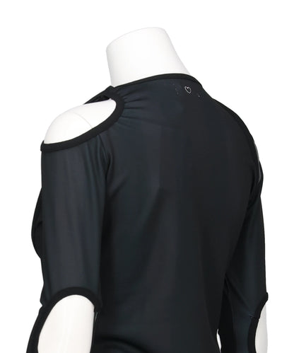 CUT OUT FOOTBALL T-SHIRT