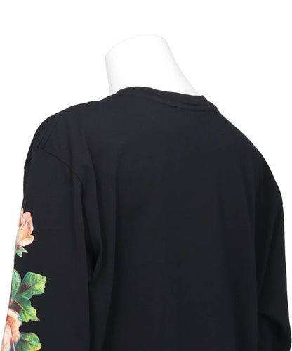ROSE BANQUET PRINT LONG SLEEVE T-SHIRT