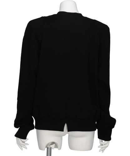 HELENE SHOULDER PADDED PULLOVER