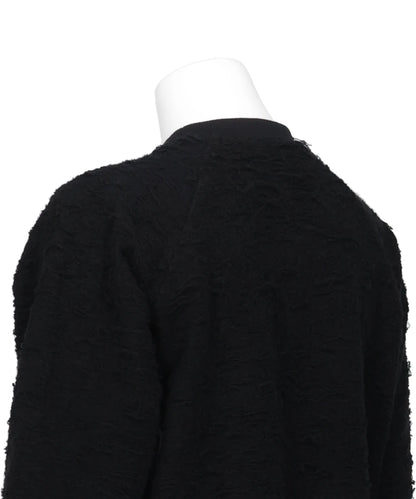 PILE JAQUARED PULLOVER