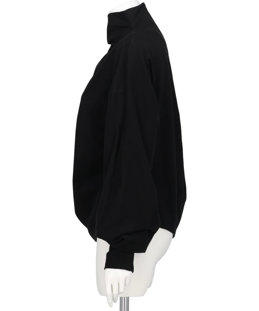 ORGANIC COTTON JERSEY SUEDE FINISH DOLMAN TOP