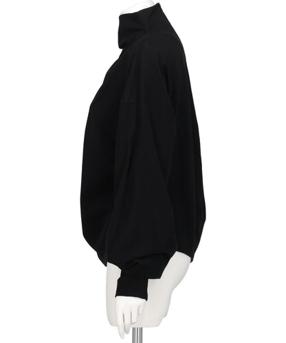 ORGANIC COTTON JERSEY SUEDE FINISH DOLMAN TOP