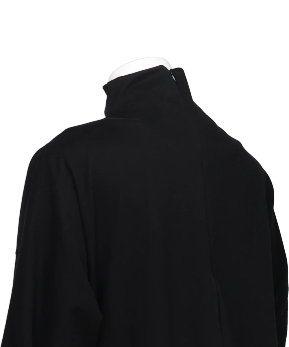 ORGANIC COTTON JERSEY SUEDE FINISH DOLMAN TOP