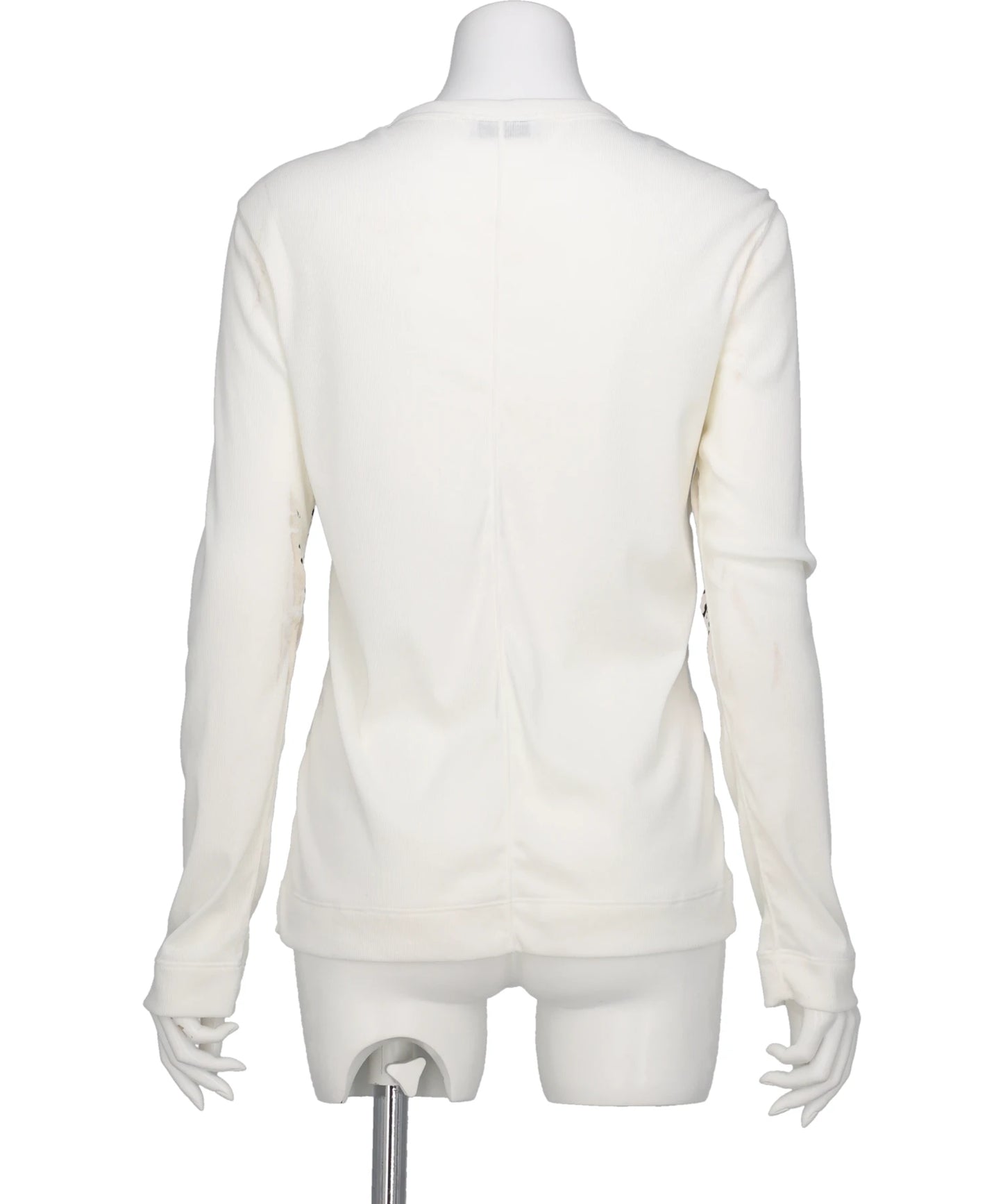 LONG SLEEVE TEE - BLACK WHITE