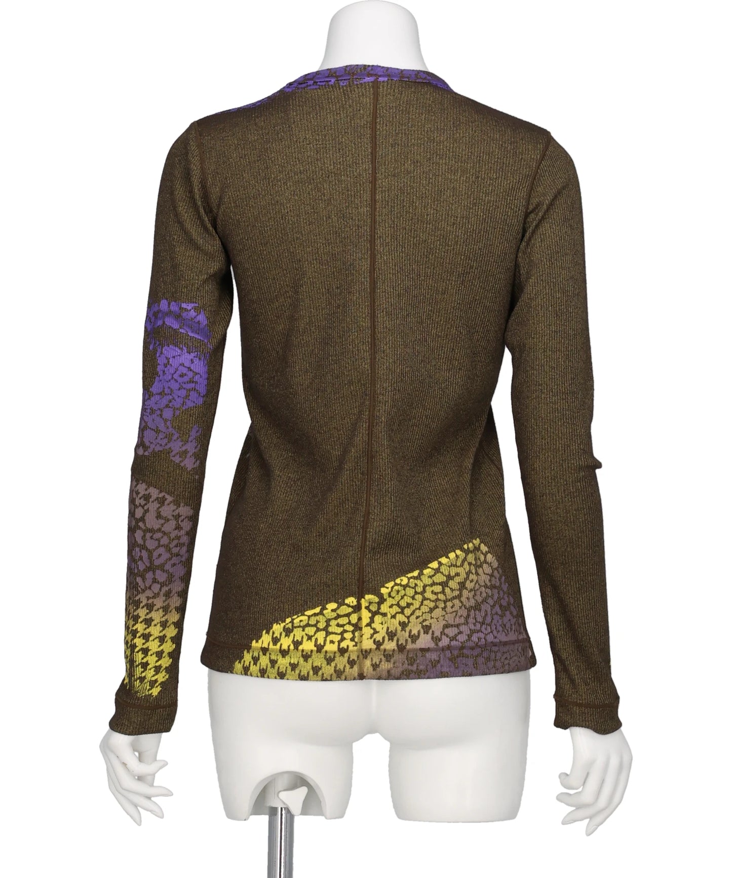 LONG SLEEVE TEE - PURPLE BROWN