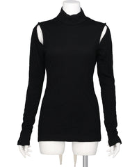 TANAKA(タナカ)HIGH-NECK JERSEY TOP