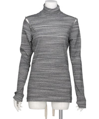 TANAKA(タナカ) HIGH-NECK JERSEY TOP