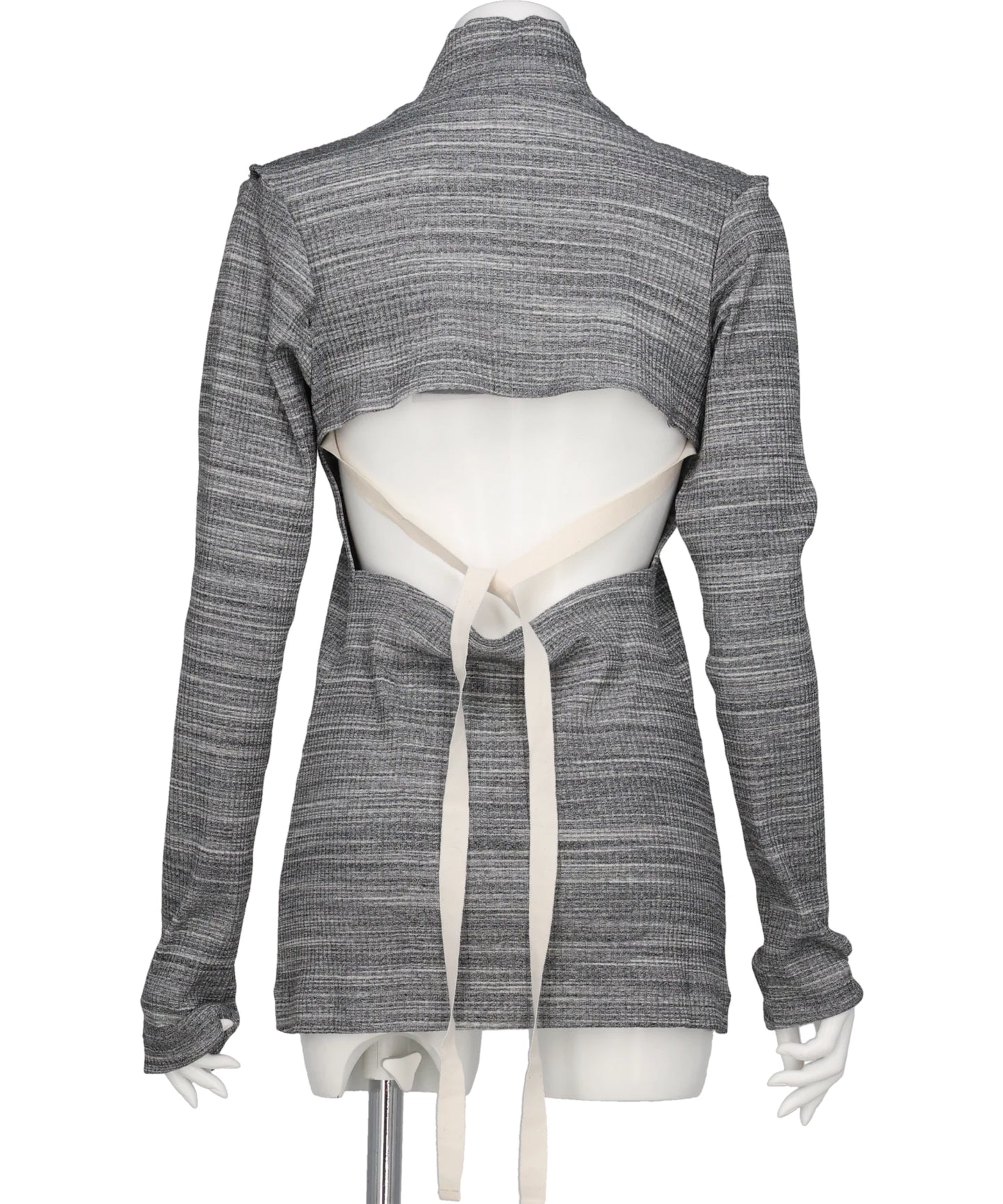 HIGH-NECK JERSEY TOP