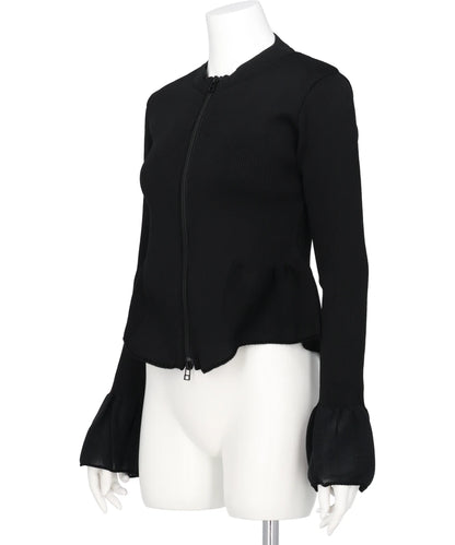 W ZIPPER GYNOID KNIT