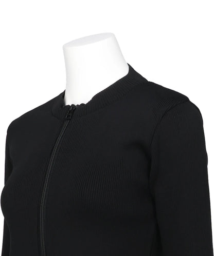 W ZIPPER GYNOID KNIT