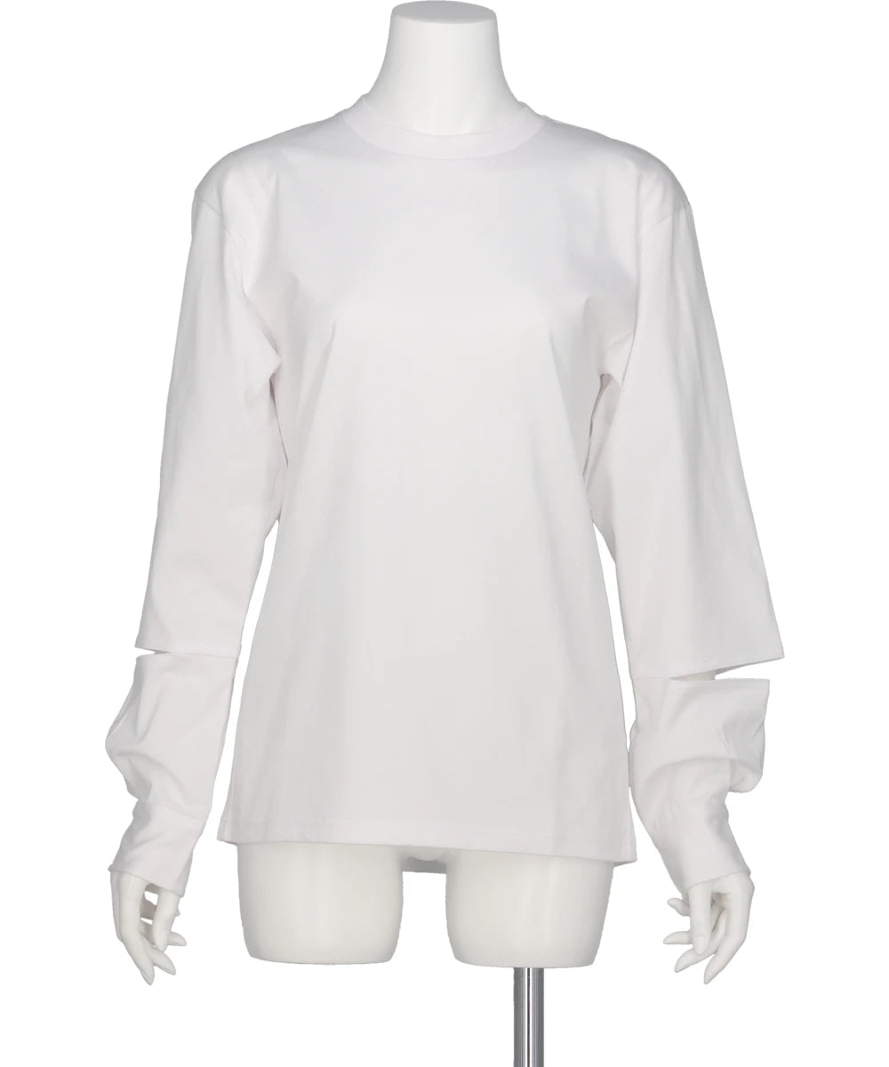 ARM SLITTED T-SHIRTS