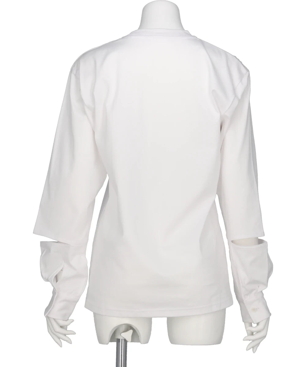ARM SLITTED T-SHIRTS