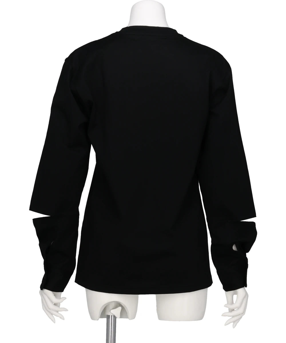 ARM SLITTED T-SHIRTS