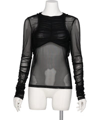 POOLDE(プールデ) SKELETON RIBS TOP