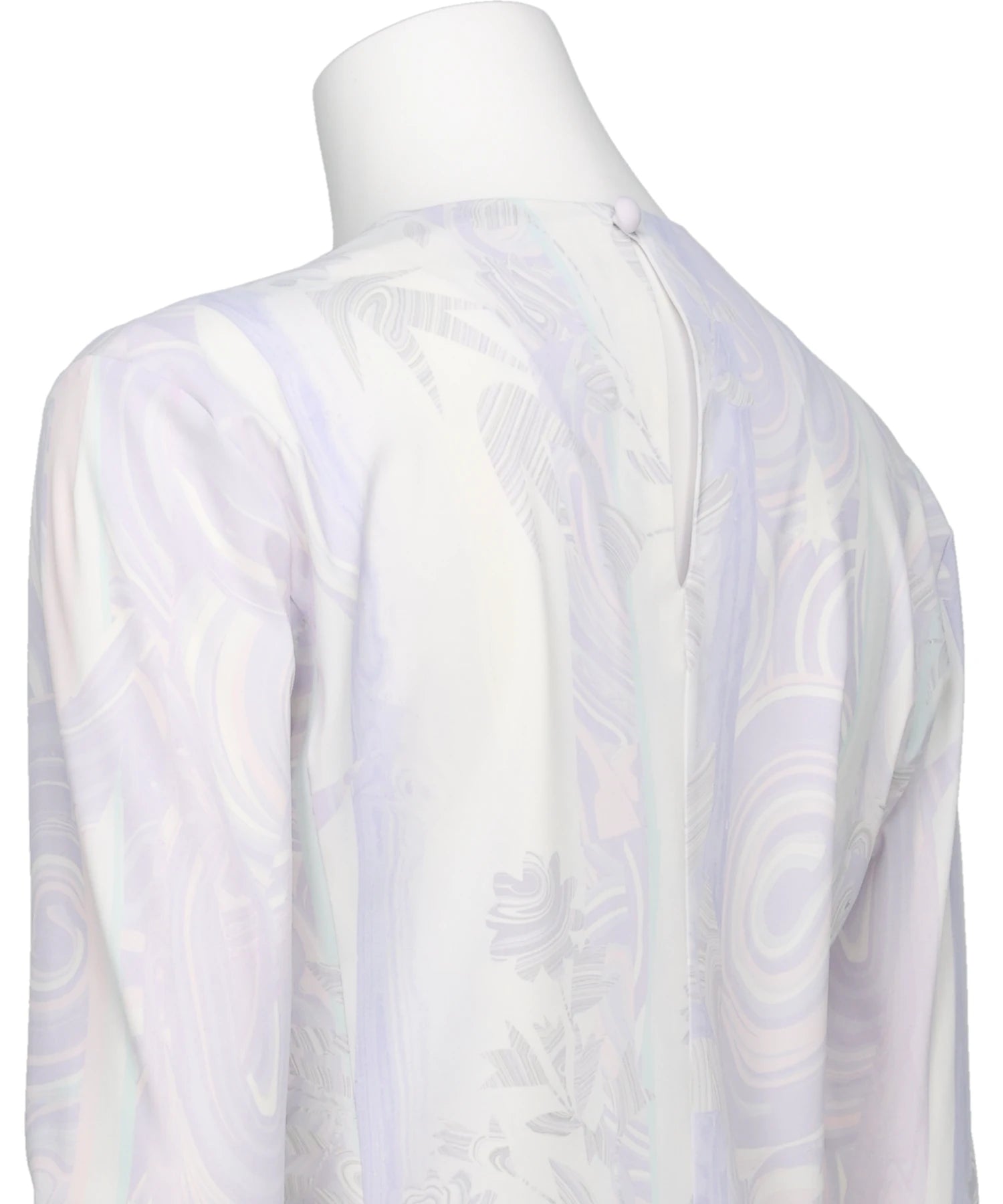 Mame Kurogouchi(マメクロゴウチ) 2026SS MARBLE PRINT JERSEY LONG