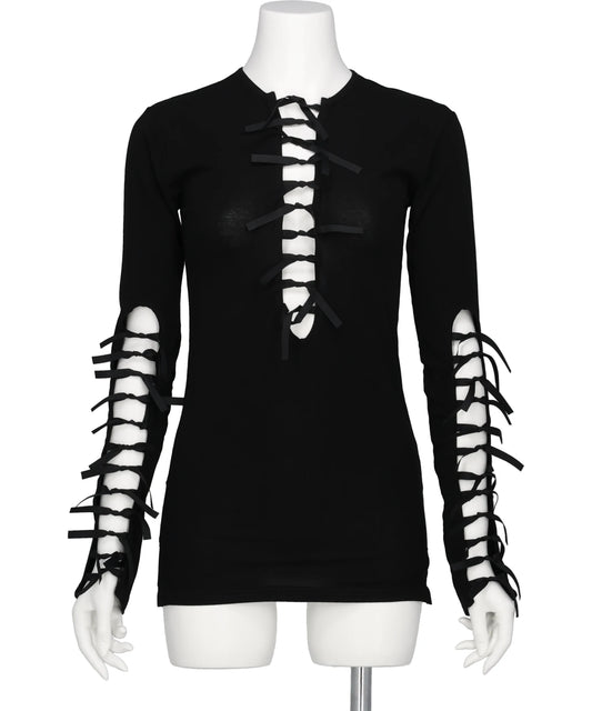 FUMIE TANAKA(フミエタナカ)RIBBON LONG T