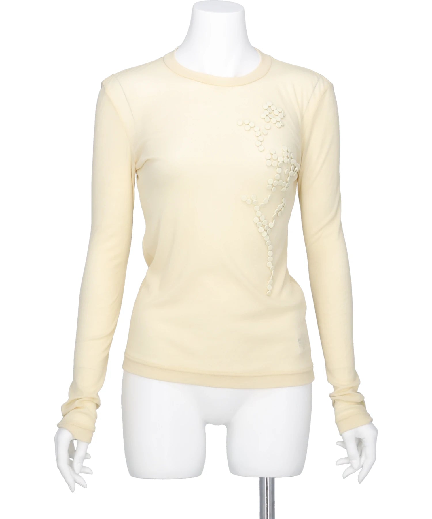 riv nobuhiko(リブノブヒコ) 2026SS POSY EMBROIDERY TOP TPSS260601