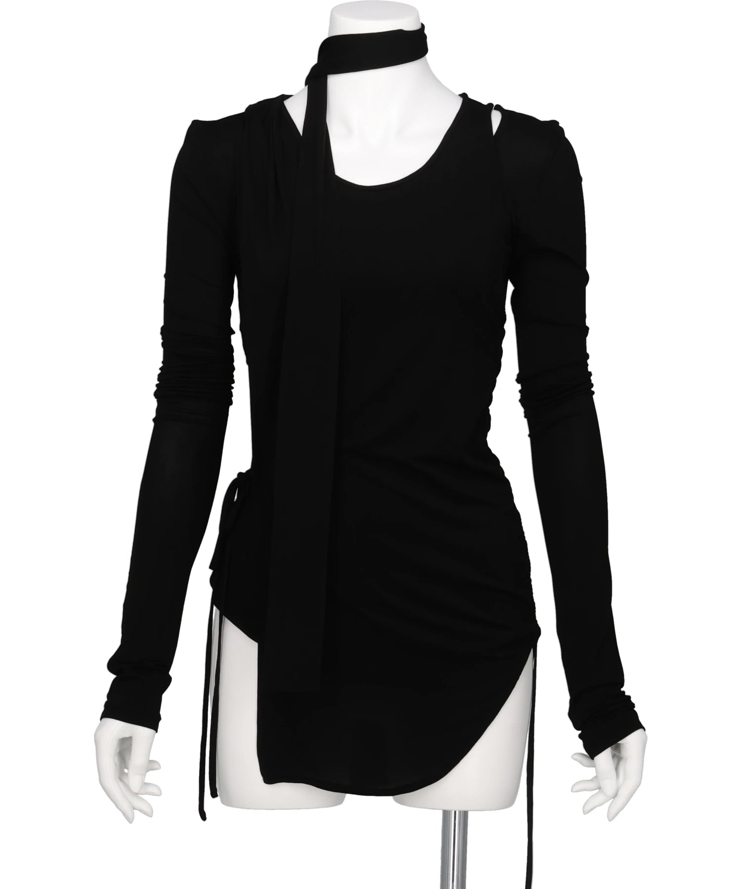 mukcyen(ムッシャン) 2026AW SKIN WRAP CORE TOP M269TS06