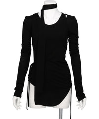 mukcyen(ムッシャン) 2026AW SKIN WRAP CORE TOP M269TS06