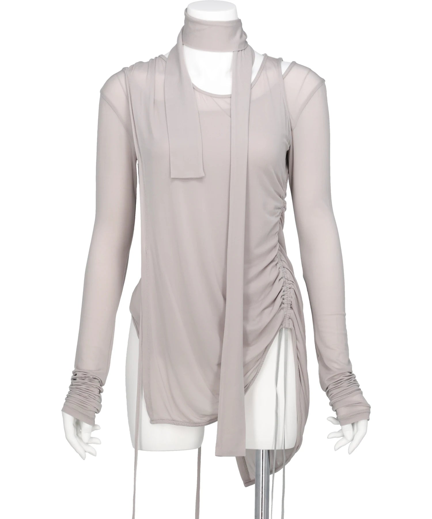 mukcyen（ムッシャン）SKIN WRAP CORE TOP