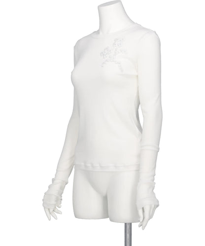 CELIA EMBROIDERY TOP
