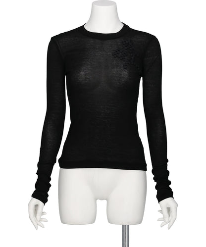 RIV NOBUHIKO(リブ ノブヒコ)CELIA EMBROIDERY TOP